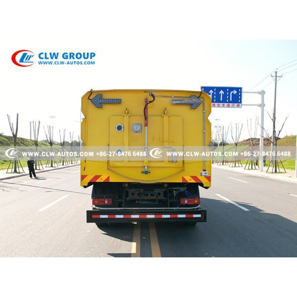 Dongfeng KR 210HP Road Sweeper Truck with 7m³ Stainless Steel Garbage Tank and 9m³ Water Tank