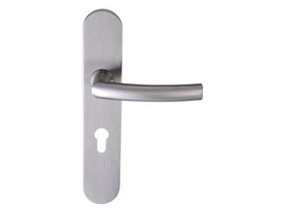 Clear 304 Stainless Steel Front Door Handles / Stainless Steel Kitchen Handles