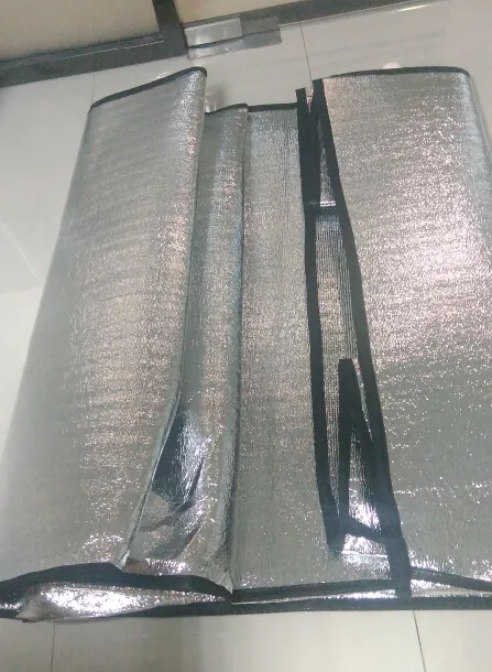 Alimentos Bebidas Transporte Bolsas de burbujas aisladas de papel de aluminio Cobertura térmica de paletas