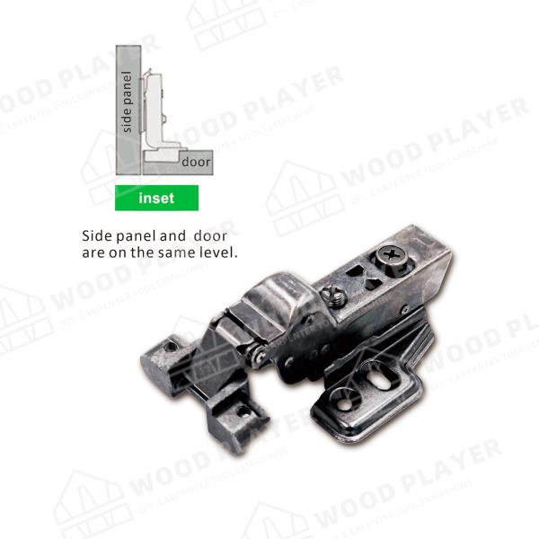 dobradiça hidráulica próxima macia grossa de 22mm-28mm para o armário