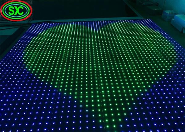 Outdoor SMD3535 Full Color LED Dance Floor Modulo LED 320mm X 160mm