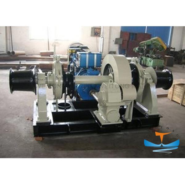Large Torque Boat Anchor Winch , Hydraulic Anchor Windlass For Setting Sail Safely