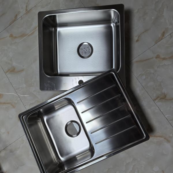 Brushed  Nano Coated Stainless Steel 304 Sink  Undermount Stainless Steel Sink Double Basin Large Pots Kitchen Sink Machine