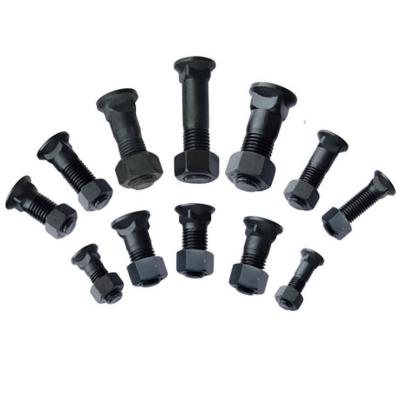 ISO Standard M15 40Cr High Strength 12.9 Grade Anchor Bolts And Nut for Excavator