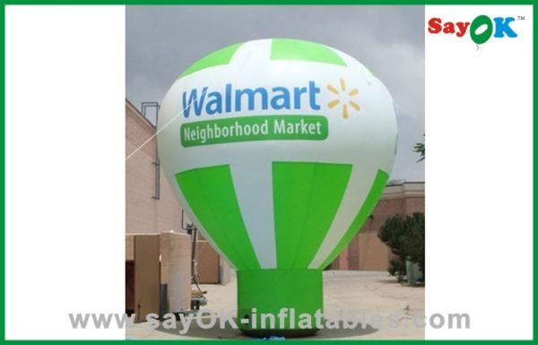 Green Color Inflatable Balloon Commercial Giant Helium Balloons