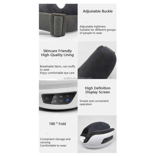 11.3KG Portable Eye Relax Massager With Heat Compression Eye Mask for Improved Eye Care