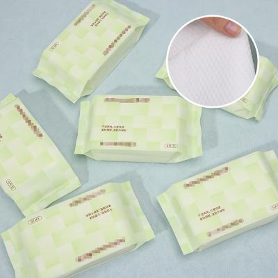 Serviettes en coton jetables pour le visage 20*20cm, lingettes lavantes jetables
