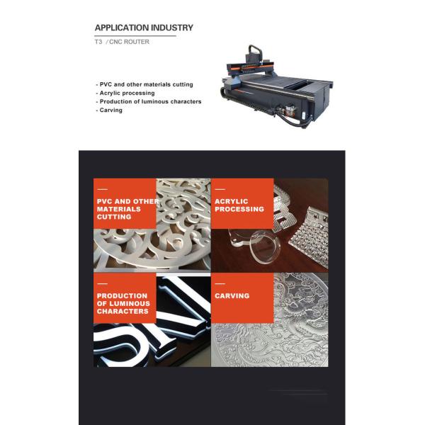 Маршрутизатор CNC ATC 60HZ 3500w сверхмощный для индустрии Woodworking