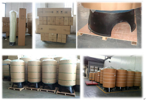 Очистка воды воды из крана разделяет аттестованный КЭ НСФ танка давления очистителя воды