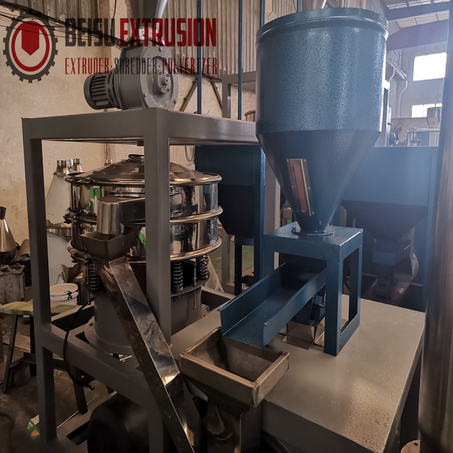 Пластиковая машина точильщика Pulverizer PVC WPC SPC 8MM