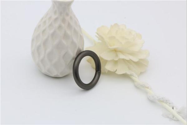Metal bag accessories hardware wire iron 1 inch metal o rings selling