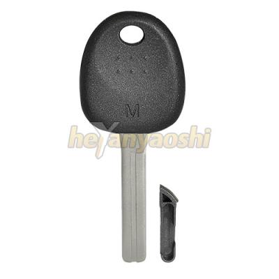 Portable Hyundai Transponder Key Shell Plastic Brass Material Toy49 Blade