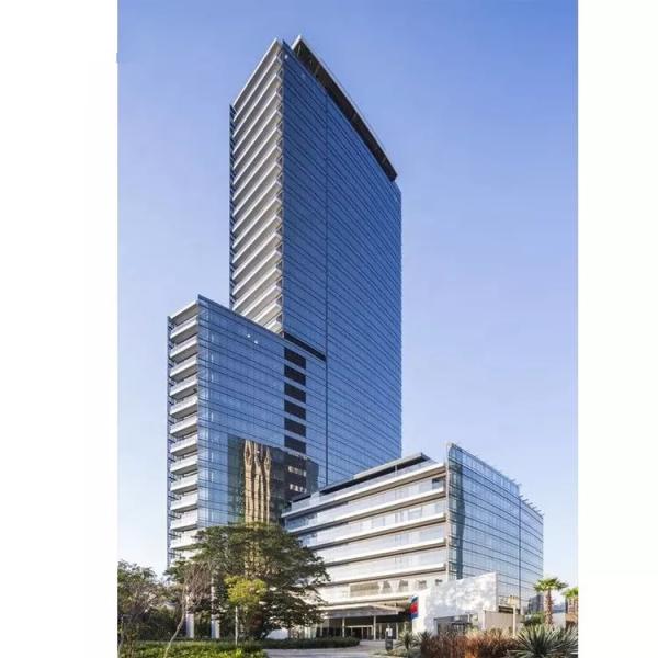 Алюминиевая панель металла фасада ненесущей стены структурного стекла на открытом воздухе