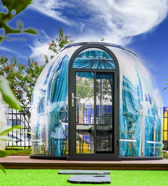 Prefab Cabin House Restaurant Home Transparent Bubble Dome Bubble Room Dome Tent House