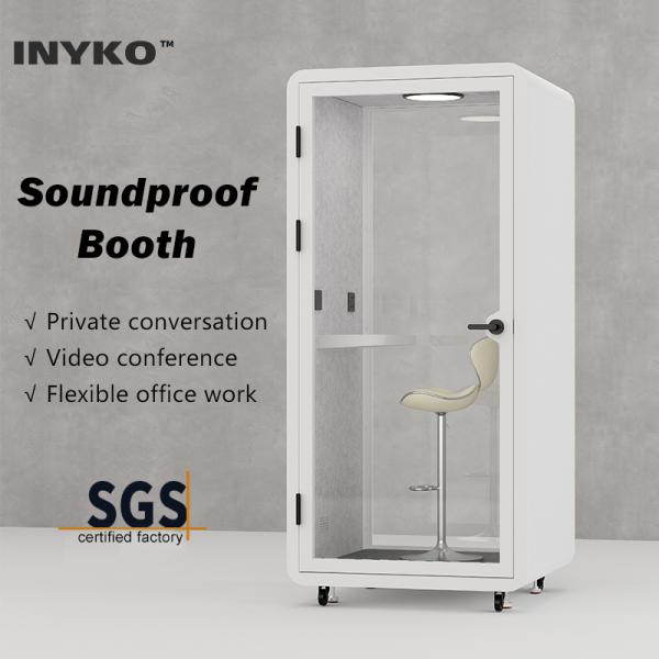 Customized Office Sound Proof Booth , Prefab Home Office Pod 380kg