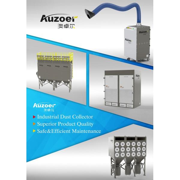 Room Industrial Dust Collectors For Woodworking Shot Blasting Sandblasting Process