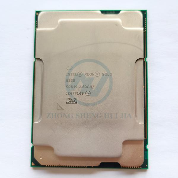 Intel Xeon Gold 6338 CPU Processor 32 Core 2.00GHZ 48MB L3 Cache 205W SRKJ9 Server CPU