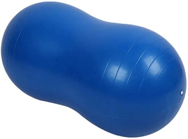 50x100cm PVC Free Exercise Ball , Washable Peanut Shaped Exercise Ball