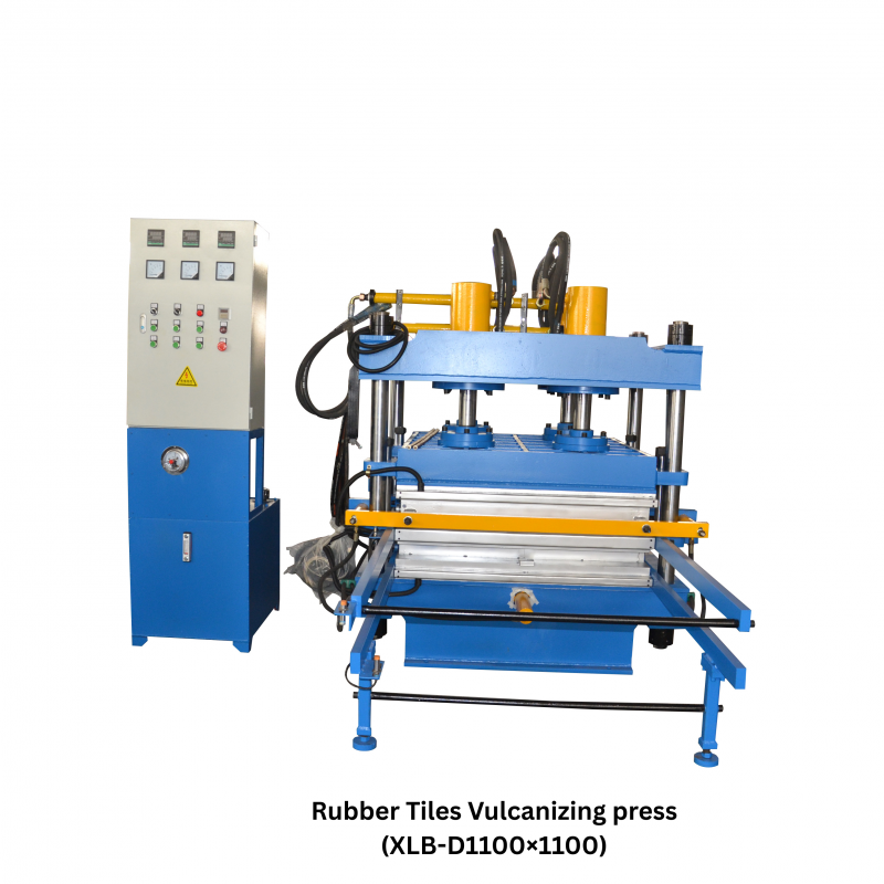 Column-type Flat Plate Vulcanizing Machine with 2-4 Working Layers, 35# Steel Plates, and Automatic Control