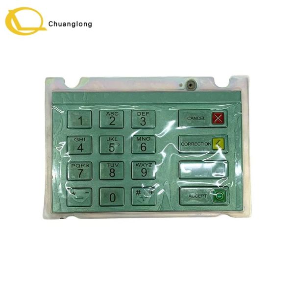 Wincor Nixdorf EPP V6 PCI 4 Keyboard 01750159341 Encrypted Pinpad INT-1022447461 English Version ATM CRM Selfserv Kiosk Part