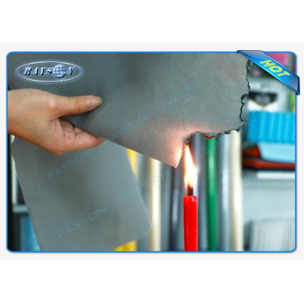 Пламя черноты стандарта Bs5852 Великобритании - retardant ткань мебели не сплете