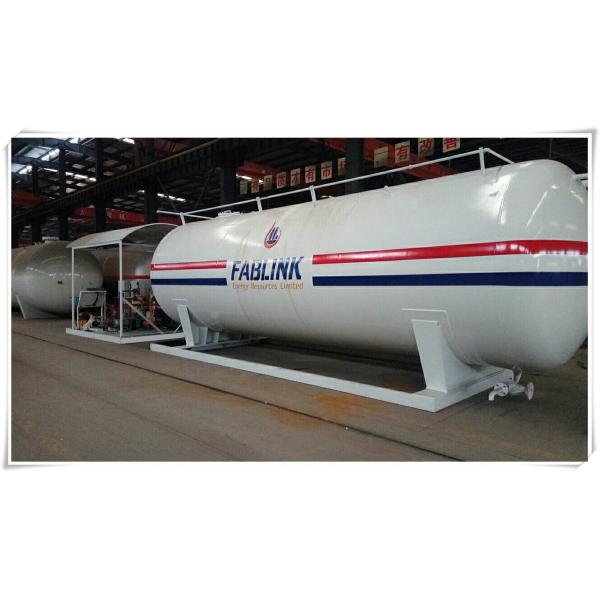 Пропан скида ЛПГ заправляя топливом станции, обслуживание стали углерода К345Р Лпг помещает танк