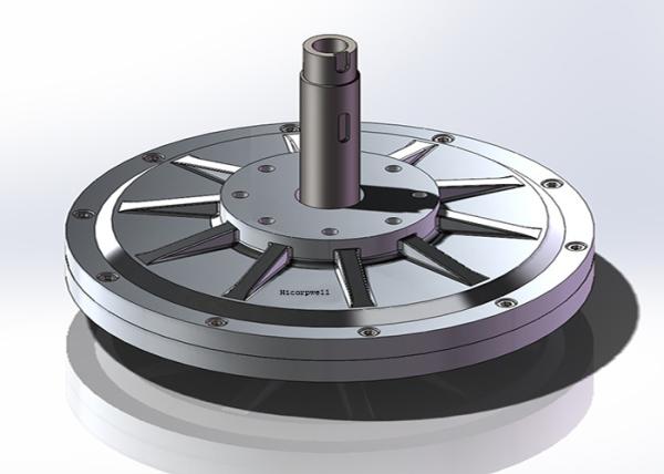 0.3kW Low rpm ( 200rpm ) Low Torque Axial Flux Permanent Magnet Generator with Inner Rotor (shaft  rotation, shell fixed wires from the shell Permanent Magnet Generator Motor