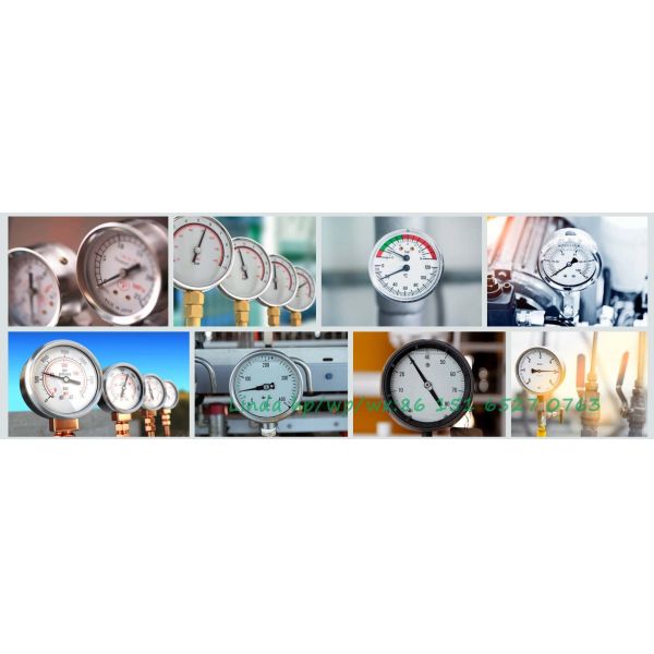 6-inch Dial Remote Reading Pressure Gauge with 0-1.6MPa Range and 1.6 Accuracy Class for Remote Monitoring