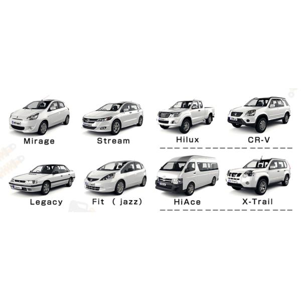 Pièces détachées de voiture Lampe à essuie-glaces en caoutchouc de 24 pouces pour pare-brise plat 09195371 28890-00Q1C 28890-40U11