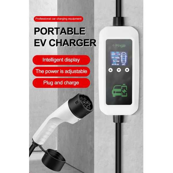 16A 3.5KW EU Plug Schuko Socket 110-240V AC EV Charging Outlet