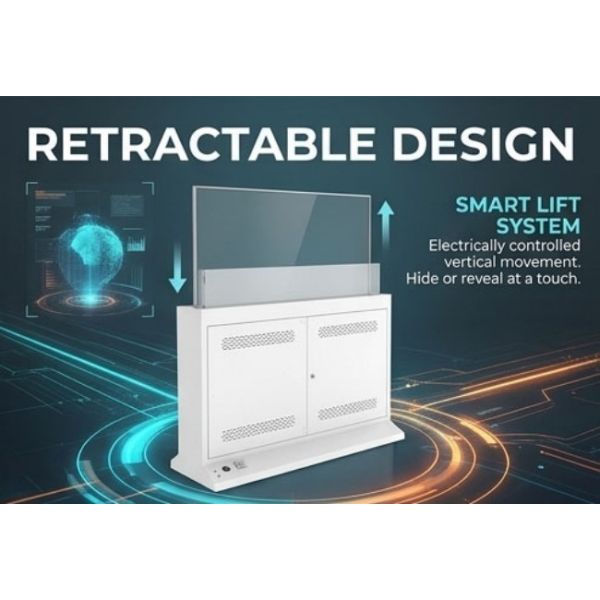 55-Inch Transparent OLED (tv-oled) Displays with High-definition Resolution, Touch Functionality, and ultra Design Transparent Display.