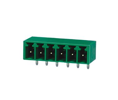Parafuse o tipo Pluggable C.A.R/A chapeada SN 2000V do conector do bloco de terminais da bolacha de PA66