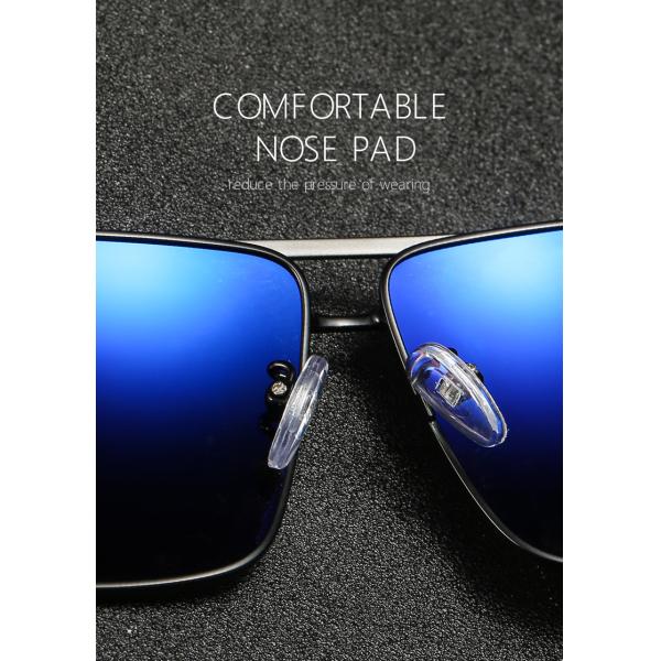 UV400 Mens Luxury Sunglasses Bridge Sport Metal Frame TAC Man Night Driving