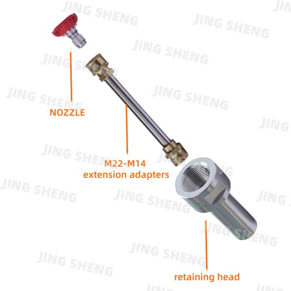 Easy to handle carbon fiber pole combining high flexural strength and corrosion resistance for long lasting industrial