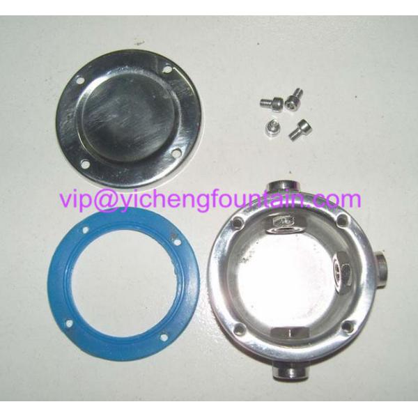 Waterproof IP68 Fully SS / Stainless Steel Junction Box With Different Sized Joints