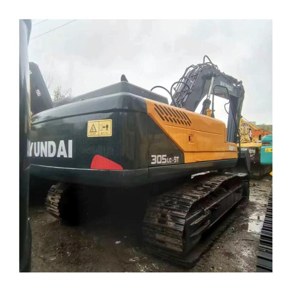 30000 KG Máquina Peso 1,38 M3 Capacidade de balde Usado Hyundai 305 Excavator