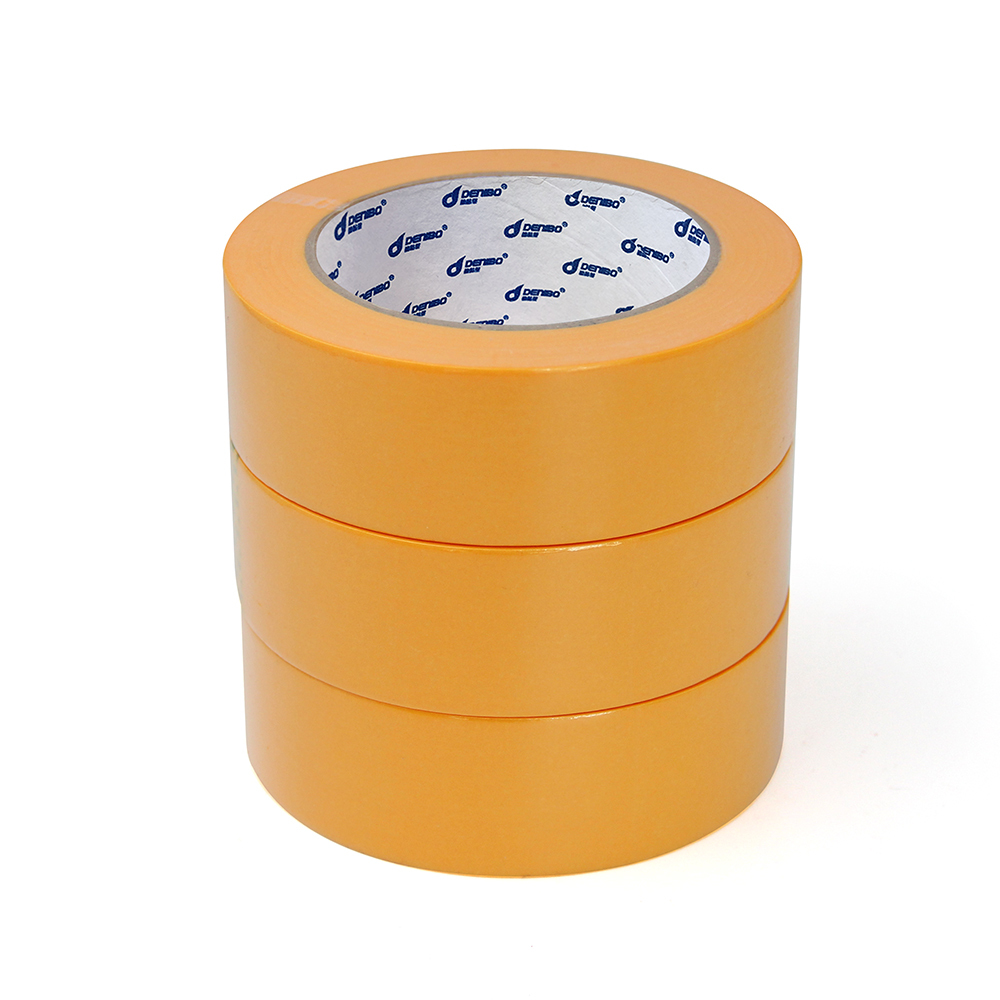 Weather Resistant High Emperature Crepe Paper Self Adhesive Masking Tape