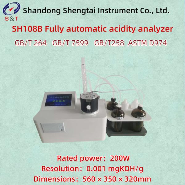 Transformer Oil Fully Automatic Acidity Analyzer ASTM D974  Range 0.001~2.0 MgKOH/G