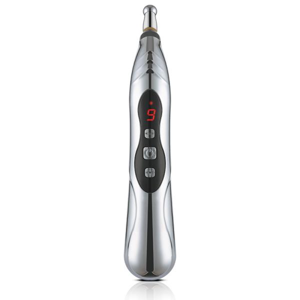 Caneta de terapia de massagem para acupuntura elétrica digital Meridian Tipo de carregamento USB