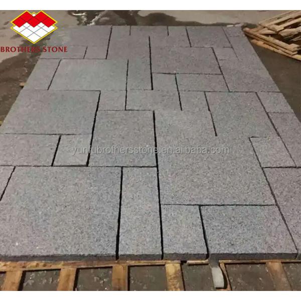 Natural Paving Stones Chinese Granite Cut-To-Size for Modern Outdoor Parks in Yunfu