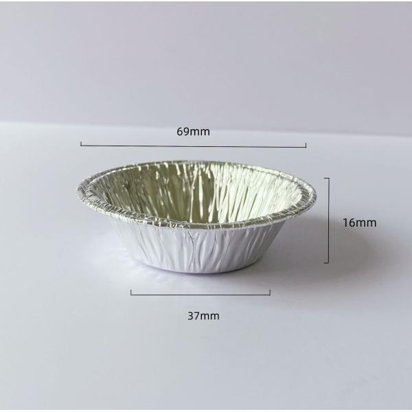 Food-grade aluminum foil 8011 Disposable bowl with customizable dimensions for food packaging