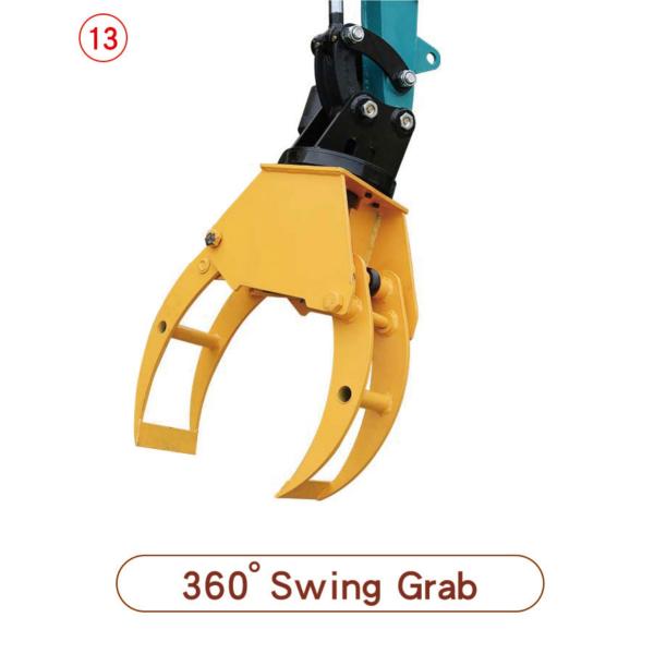 EPA Certificate MINI Excavator Bucket Accessories Multiple Use