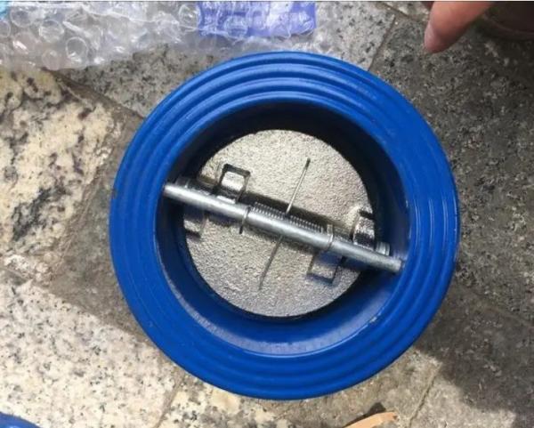 Válvula de porta de ferro dúctil com vedação e acessórios suaves