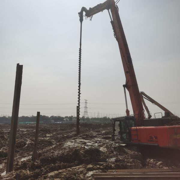 Tarière hydraulique de forage de terre 30000N pour excavatrice de 20 à 27 tonnes