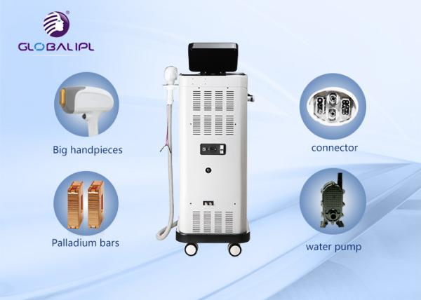 High End Salon Use Super Cooling Microchannel Diode Laser 808 Hair Removal Machine