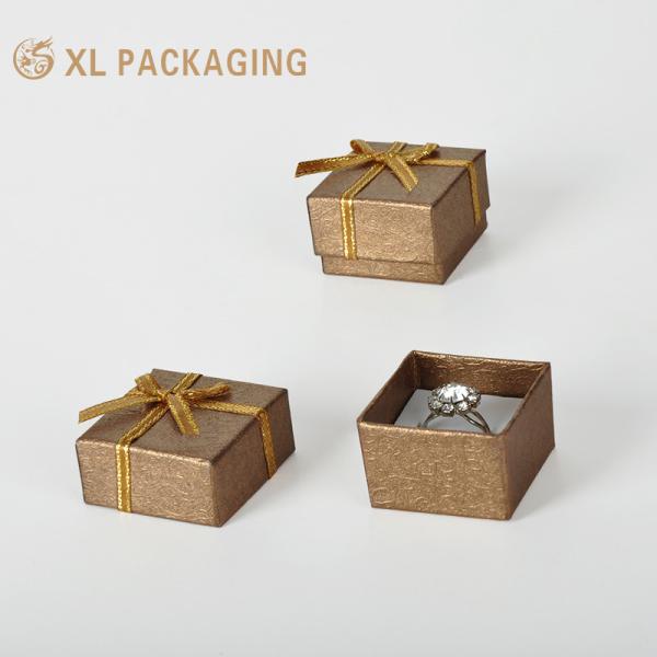 Luxo Custom Jewelry Box Papel Cartão Jewelry Packaging Box Custom Black Box For Gift Rings Earrings