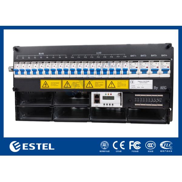 Solución de alimentación de CC compacta de 3–9kW para montaje en rack de 6U, alta eficiencia >96%, rectificadores modulares de 3000W, entrada de CA flexible