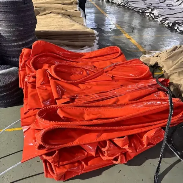 Floating Silt Curtain Water Pollution Control Oil Boom PVC Permeable Aquatic Floating Silt Curtain