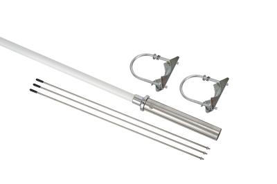 UV Resistant AIS Antenna 4 DBi 50Ω 1.3m And 1.8m Length 162MHz Frequency