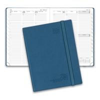Синь 2023-2023 ночи изготовленного на заказ плановика средняя Softcover со всечасным расписанием